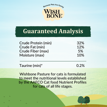 Wishbone Pasture for Cats - New Zealand Lamb, 4lb