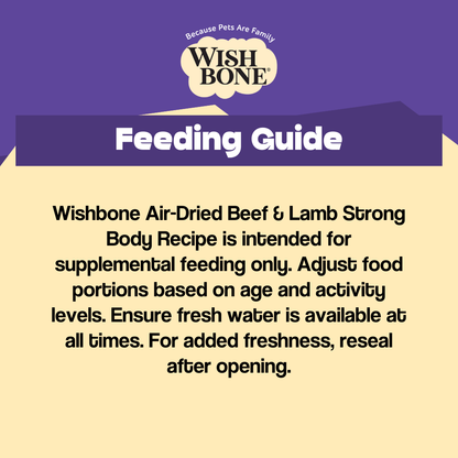 Wishbone Air-Dried Beef & Lamb 454g