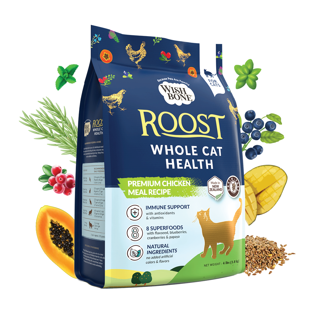 Wishbone Roost for Cats - New Zealand Chicken, 4lb