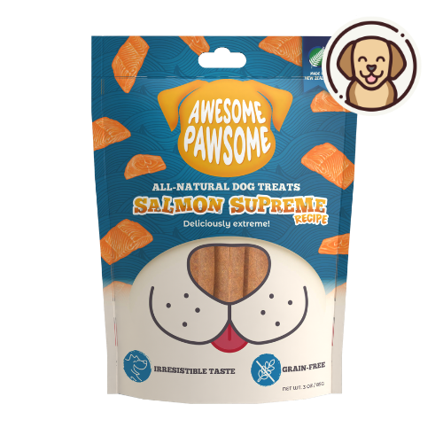 Wishbone Awesome Pawsome Salmon Supreme Dog Treats