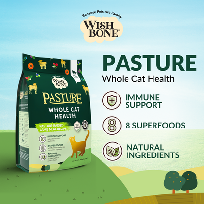 Wishbone Pasture for Cats - New Zealand Lamb, 4lb